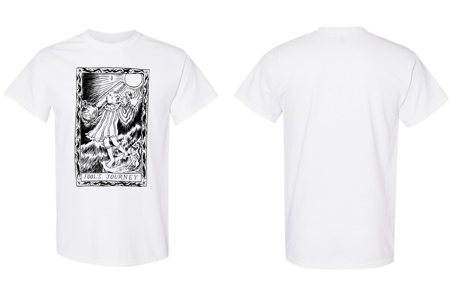 “fool’s journey” t-shirt - white